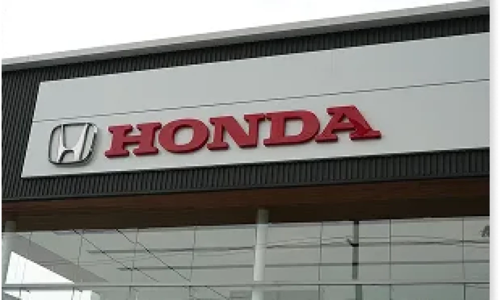 Automotive dealership exterior signage project by The Fourth Dimension, Inc. Philippines