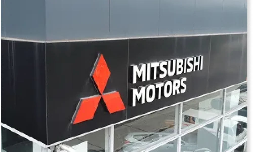 Automotive dealership building signage project by The Fourth Dimension, Inc. Philippines