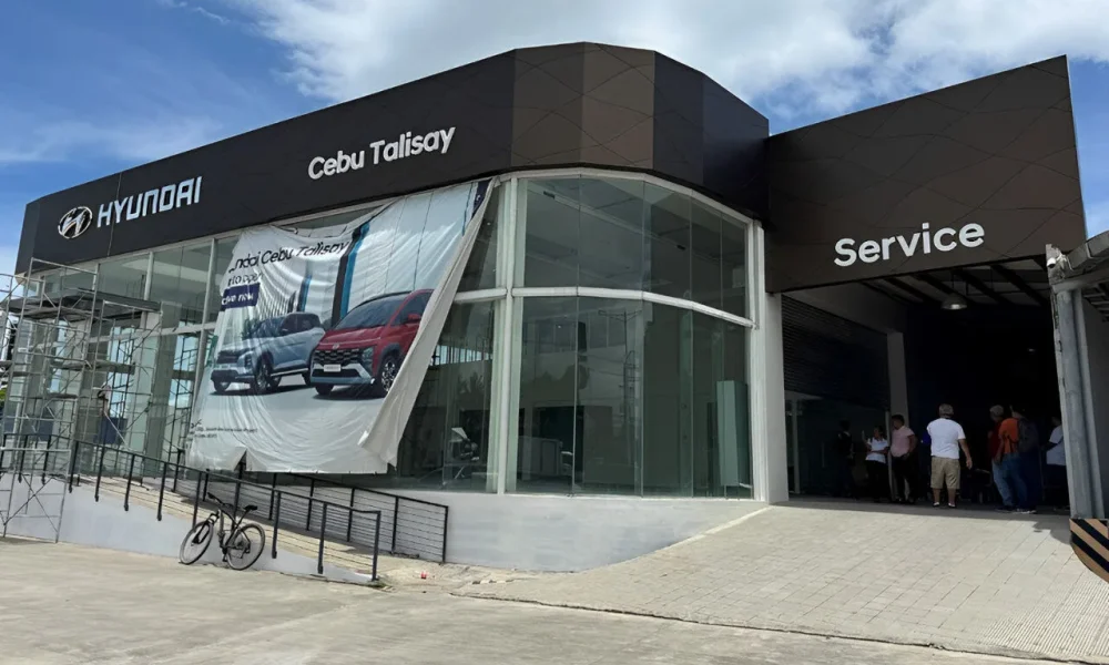 Gas station exterior signage project by The Fourth Dimension, Inc. Philippines