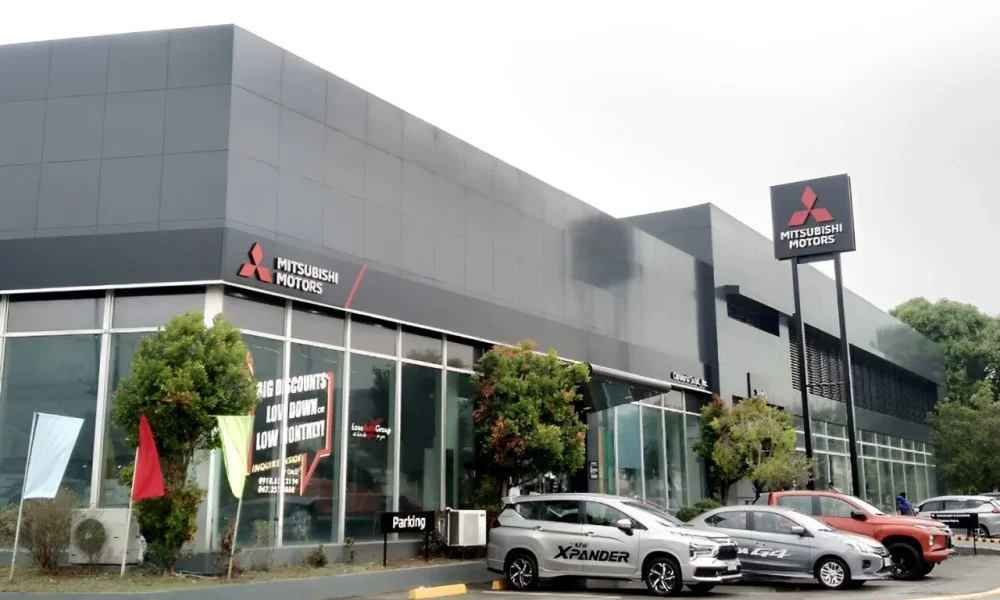 Commercial building exterior signage project by The Fourth Dimension, Inc. Philippines
